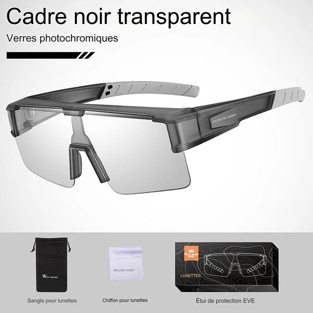 Lunettes de cyclisme adaptées aux lunettes myopes