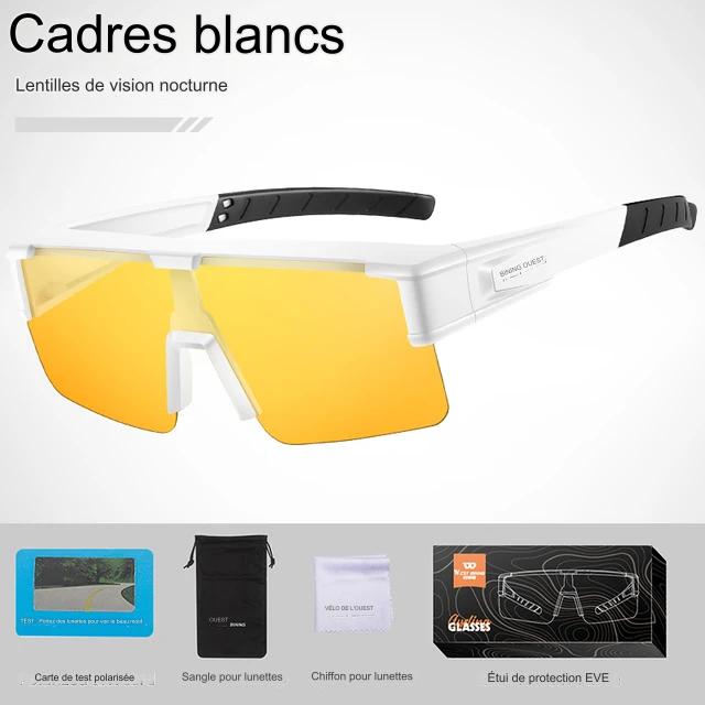 Lunettes de cyclisme adaptées aux lunettes myopes