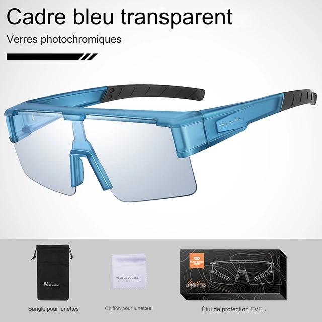 Lunettes de cyclisme adaptées aux lunettes myopes