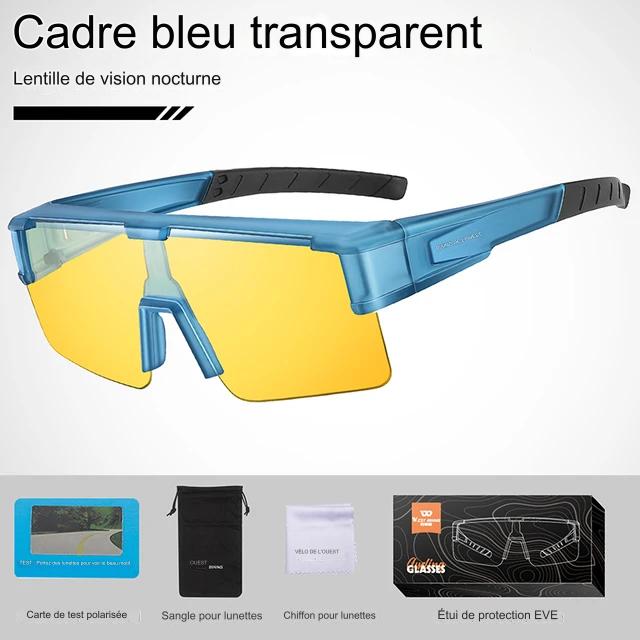 Lunettes de cyclisme adaptées aux lunettes myopes
