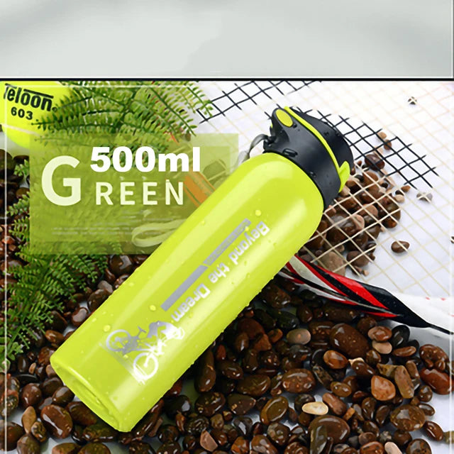 Gourde Vélo Isotherme – 500ml, Paille Intégrée, Acier Inox