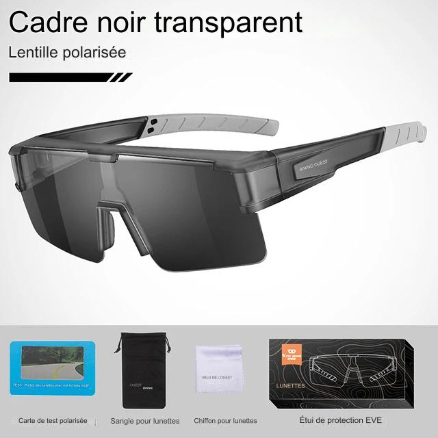 Lunettes de cyclisme adaptées aux lunettes myopes